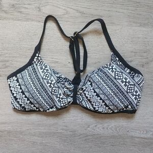 Sun Ocean Sand Women's Bathing Suit Adjustable Padded Bikini Top Swimwear Medium